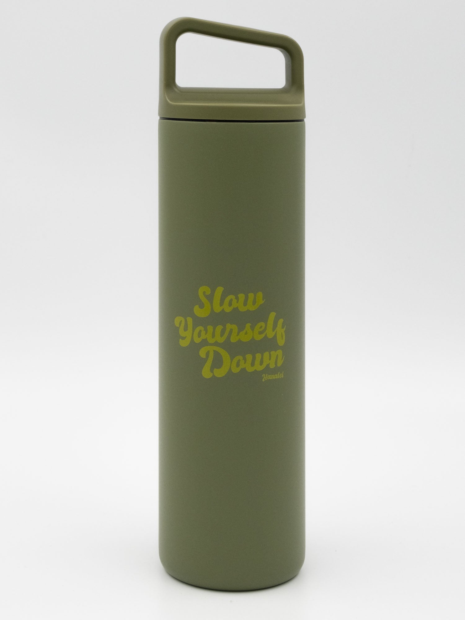 20oz SYD Water Bottle - Evergreen Drinkware - Slow Yourself Down
