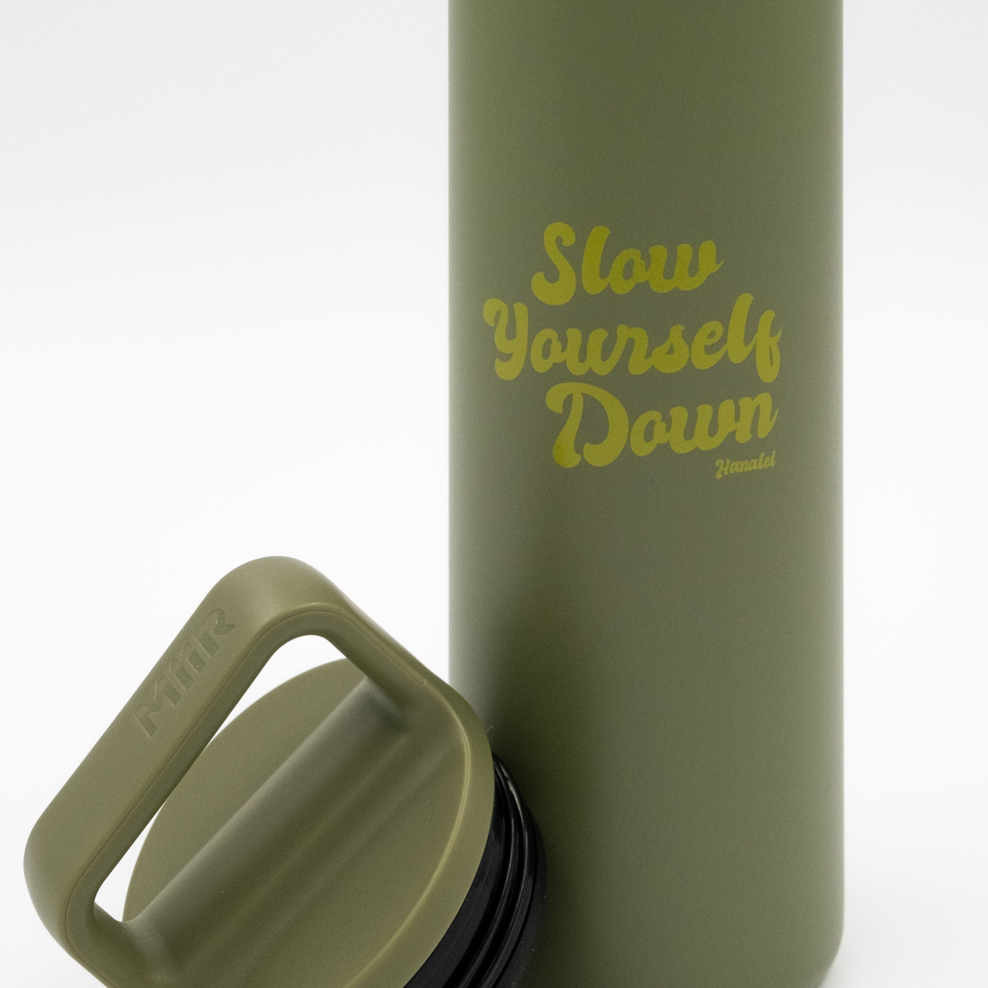 20oz SYD Water Bottle - Evergreen Drinkware - Slow Yourself Down