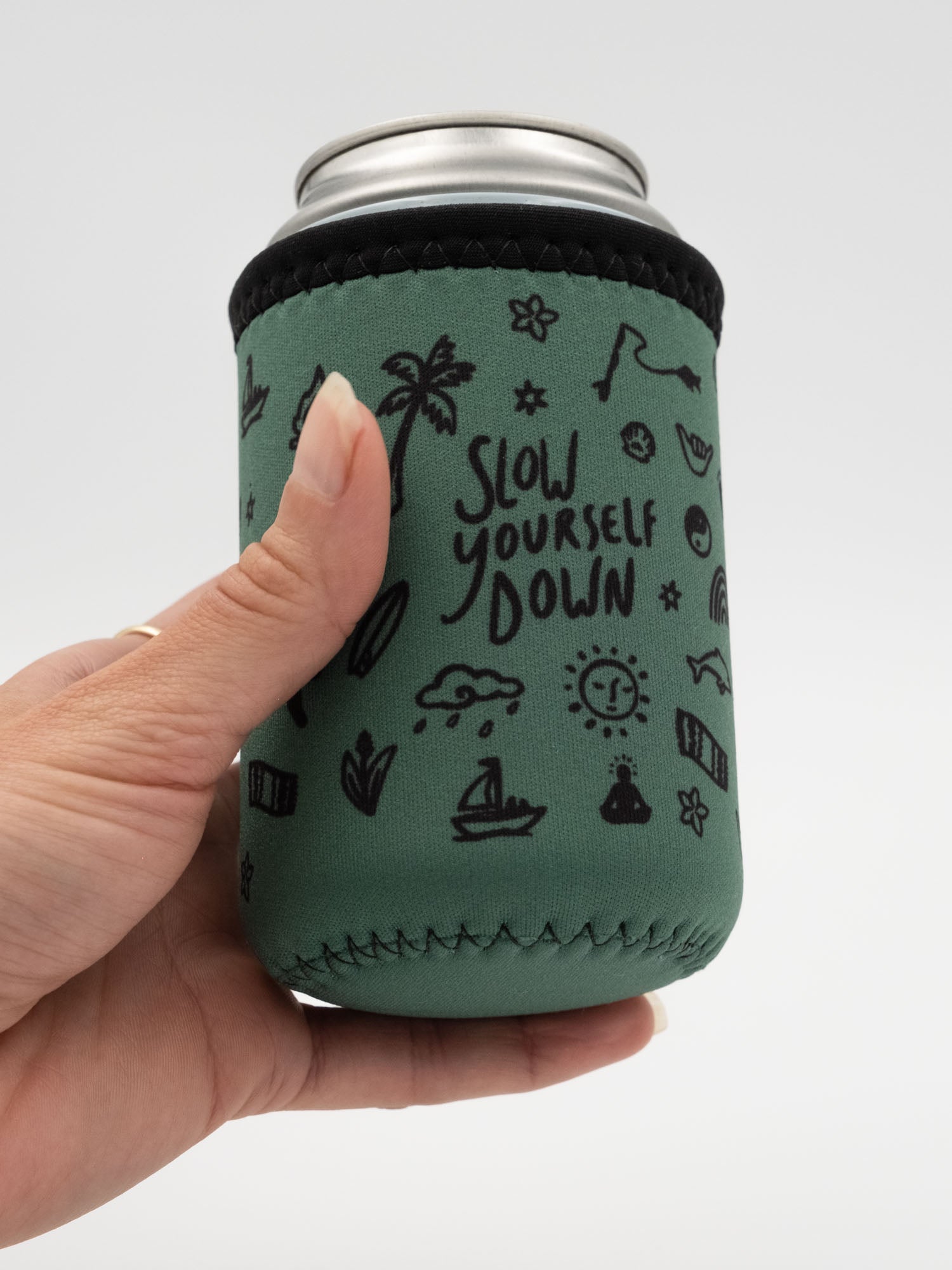 SYD Collage Coozie Coozie - Slow Yourself Down