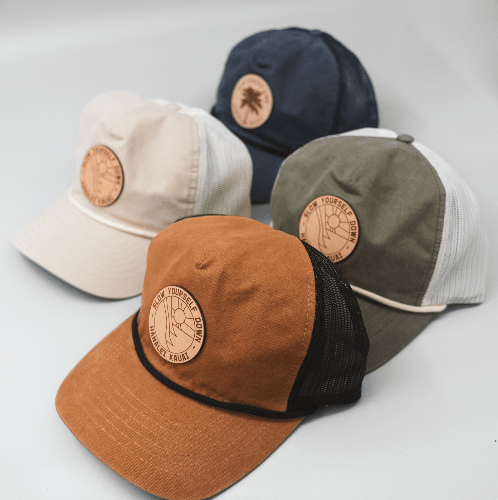Leather Patch Hat Hats - Slow Yourself Down