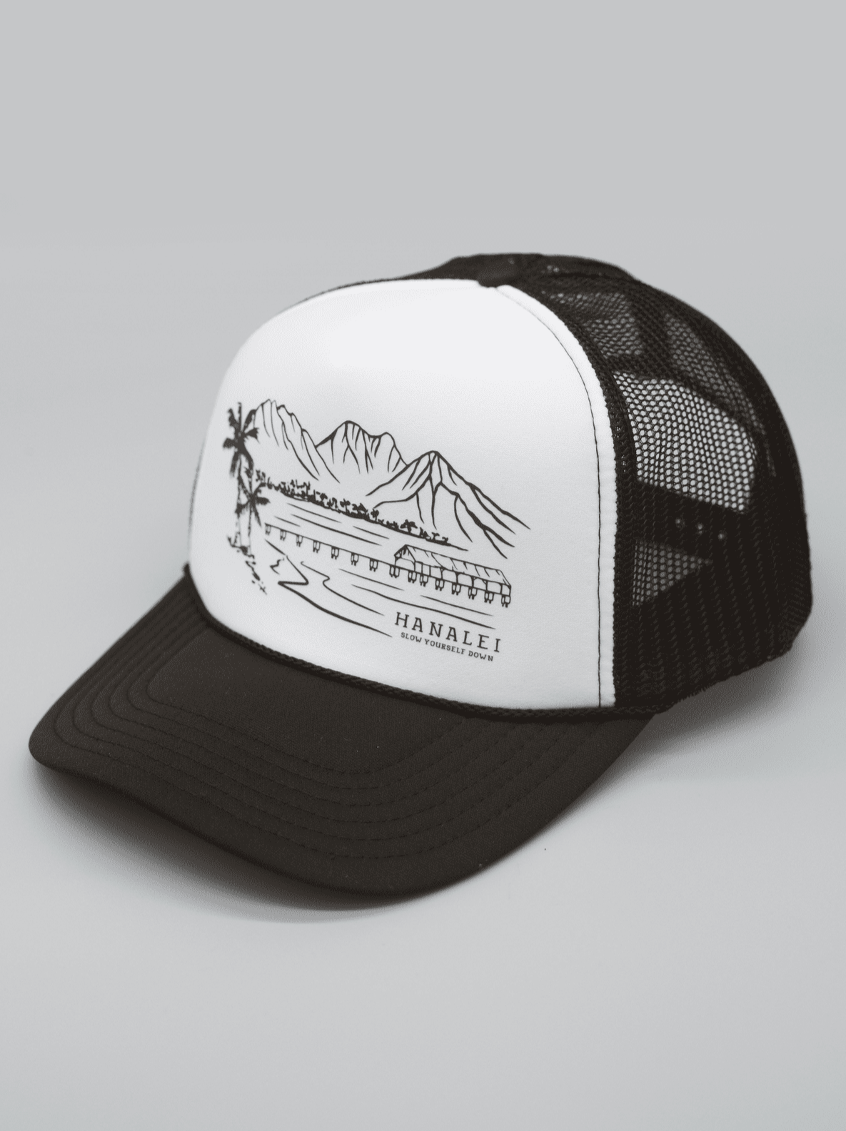 Hanalei Bay Trucker Hat Hats - Slow Yourself Down