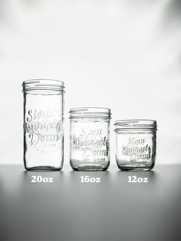 Signature Glass Jars | Slow Yourself Down