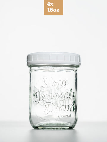 Signature Glass Jars | Slow Yourself Down