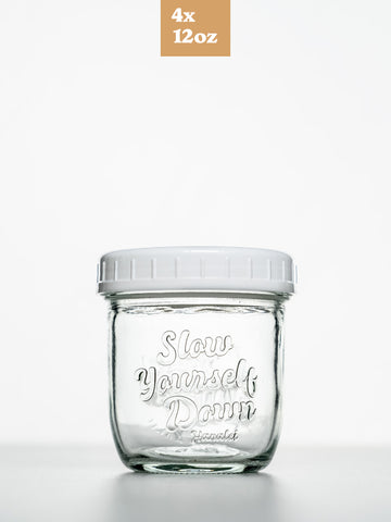 Signature Glass Jars | Slow Yourself Down