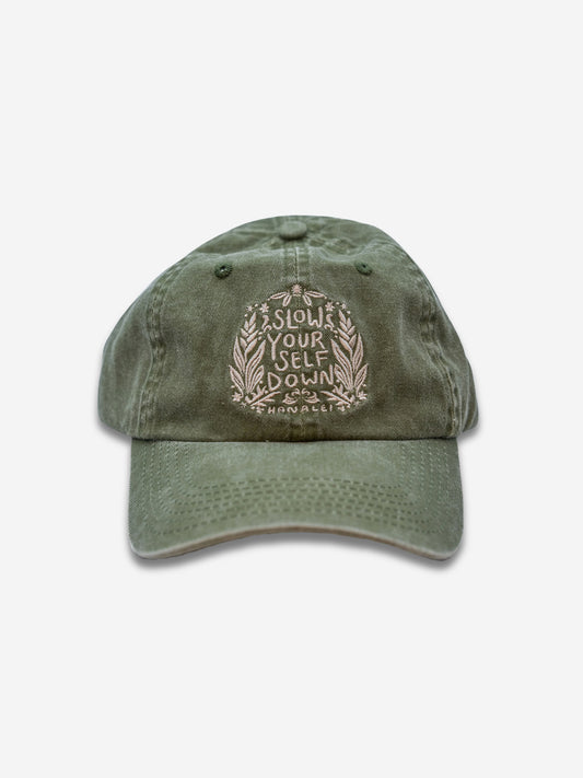 Slow Yourself Down Flora Hat | Slow Yourself Down - Hat