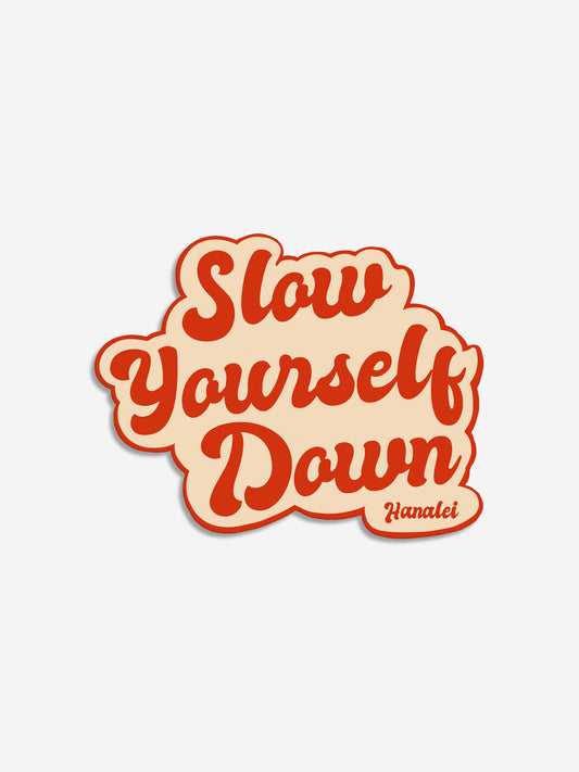 Slow Yourself Down Patches | Slow Yourself Down - Appliques & Patches