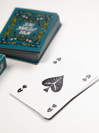 Slow Yourself Down Playing Cards | Slow Yourself Down - Game