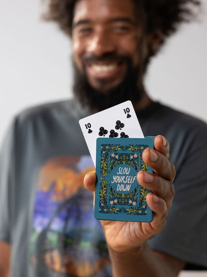Slow Yourself Down Playing Cards | Slow Yourself Down - Game