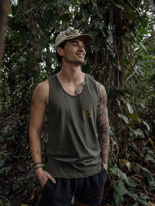 Slow Yourself Down Tank | Organic Cotton | Slow Yourself Down - Mens Shirts