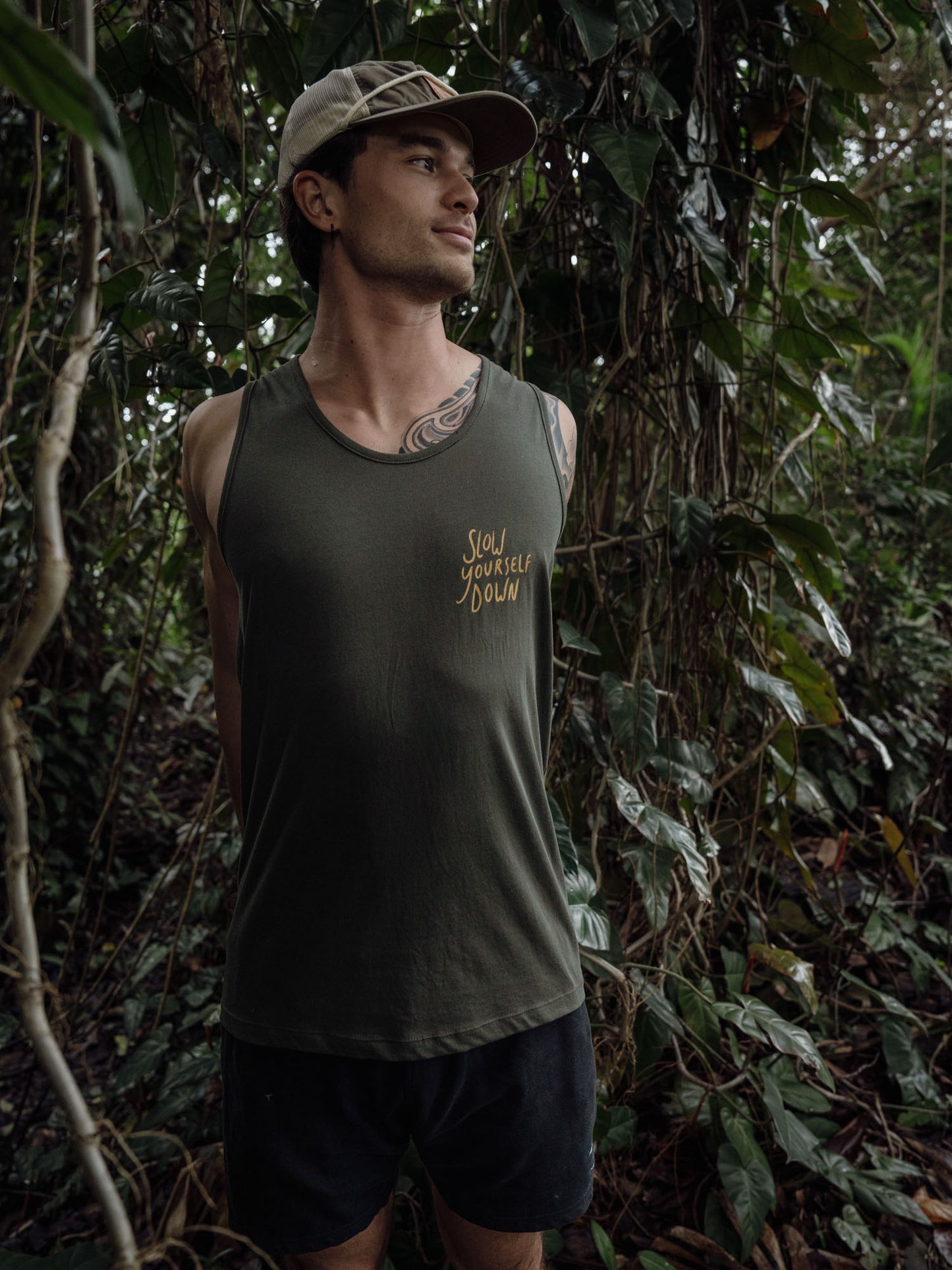 Slow Yourself Down Tank | Organic Cotton | Slow Yourself Down - Mens Shirts