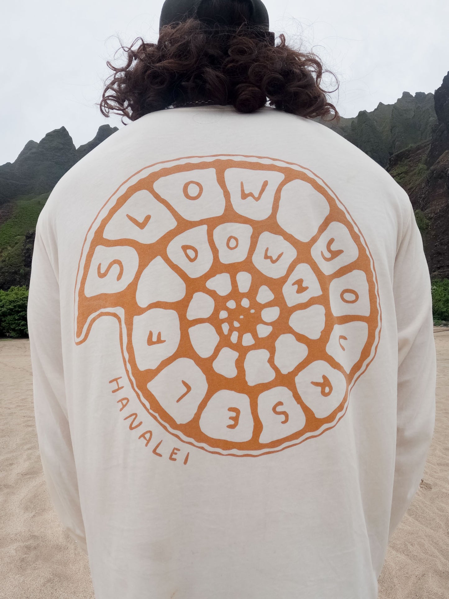 Spiral Shell L/S Tee | Organic Cotton | Slow Yourself Down - Mens Shirts