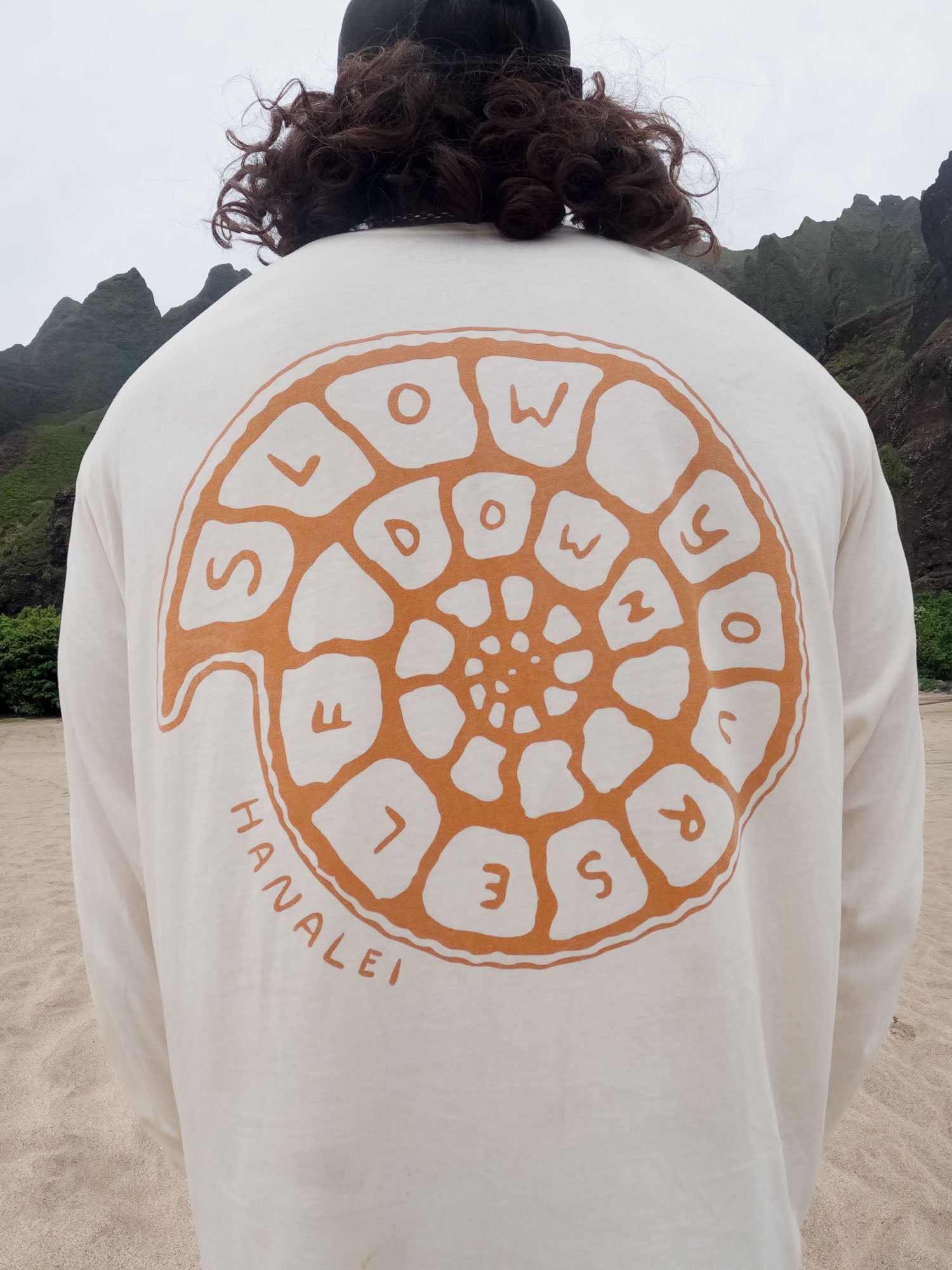 Spiral Shell L/S Tee | Organic Cotton | Slow Yourself Down - Mens Shirts