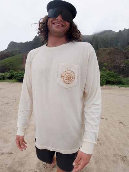 Spiral Shell L/S Tee | Organic Cotton | Slow Yourself Down - Mens Shirts
