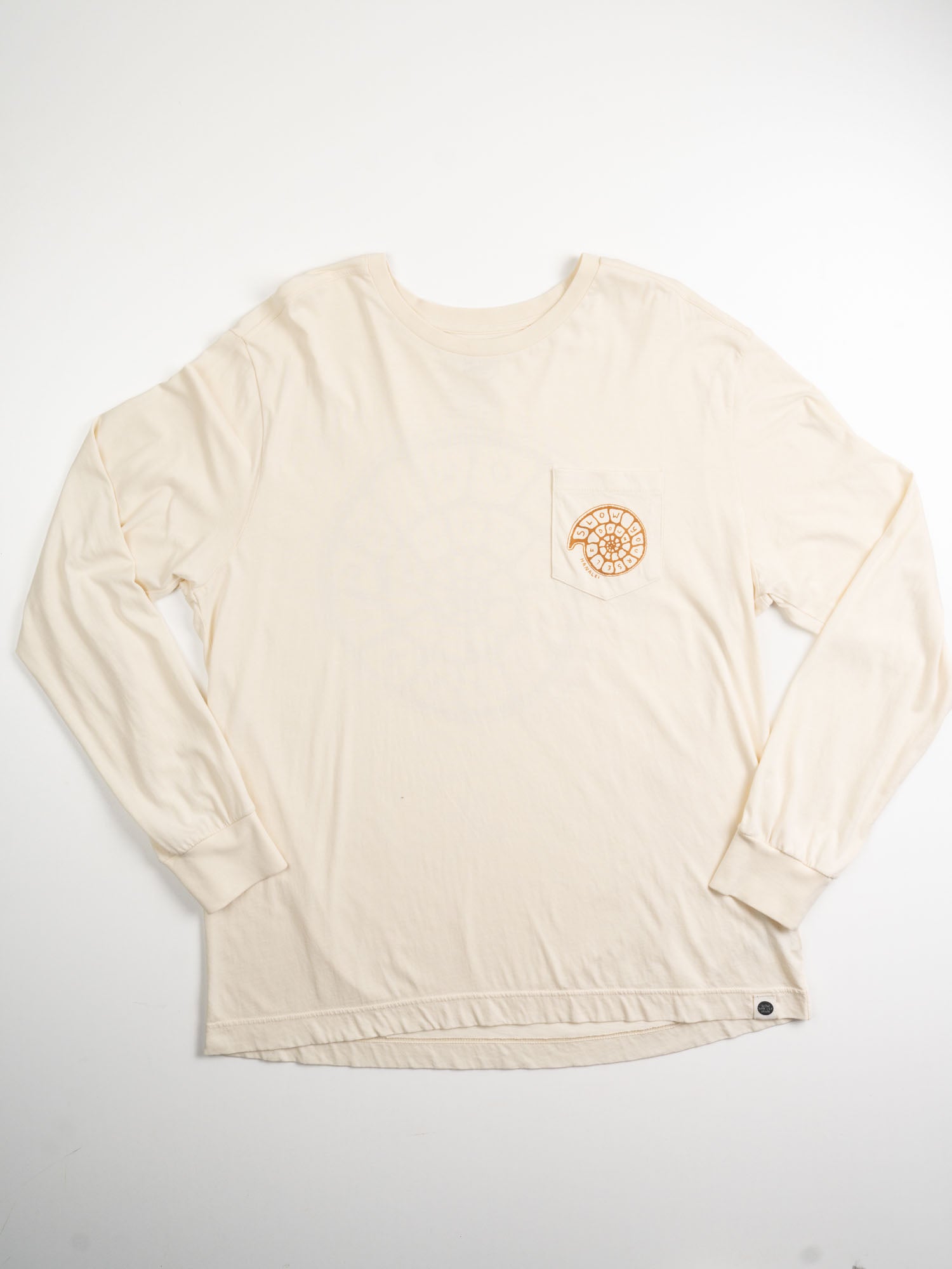 Spiral Shell L/S Tee | Organic Cotton | Slow Yourself Down - Mens Shirts