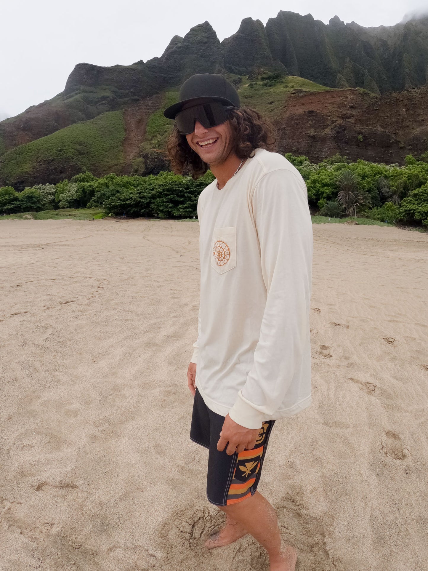 Spiral Shell L/S Tee | Organic Cotton | Slow Yourself Down - Mens Shirts