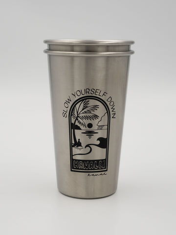 Stainless Steel Pint Cup | Slow Yourself Down