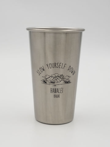 Stainless Steel Pint Cup | Slow Yourself Down