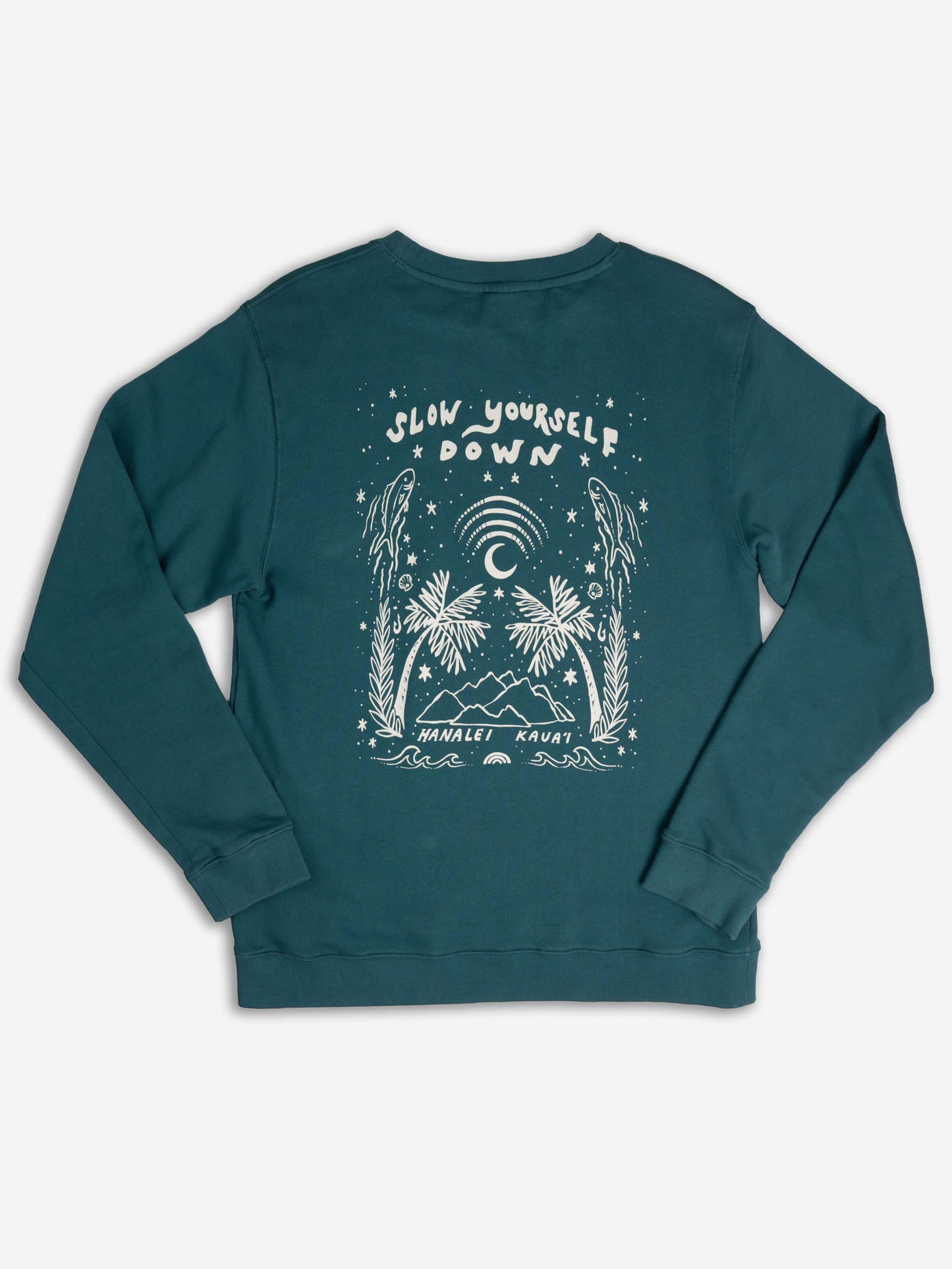 Starry Night Crewneck | Organic Cotton | Slow Yourself Down - Crewneck