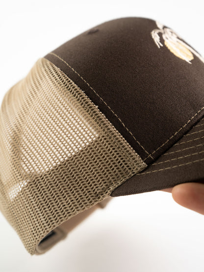 Sun and Palm Trucker Hat | Slow Yourself Down - Hats