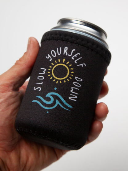 Sun and Wave Coozie | Slow Yourself Down - Coozie