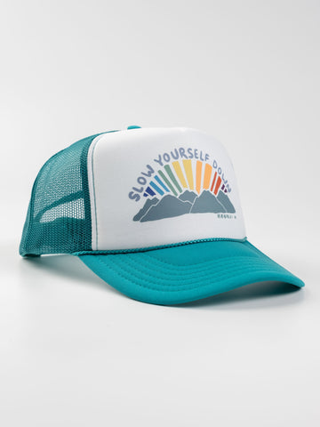 Sunburst Trucker Hat | Slow Yourself Down - Hats
