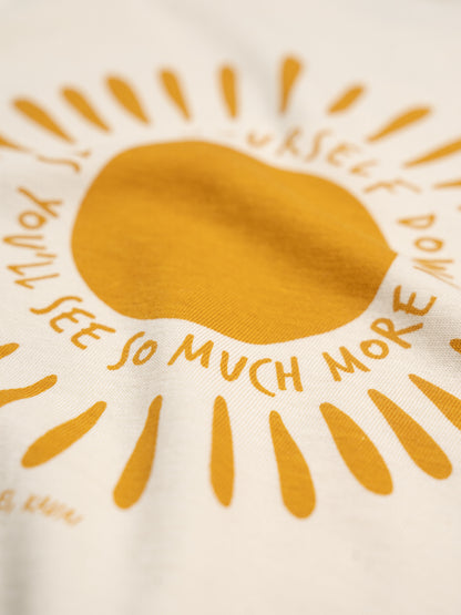 Sunshine Onesie | Organic Cotton | Slow Yourself Down - Baby Onesie