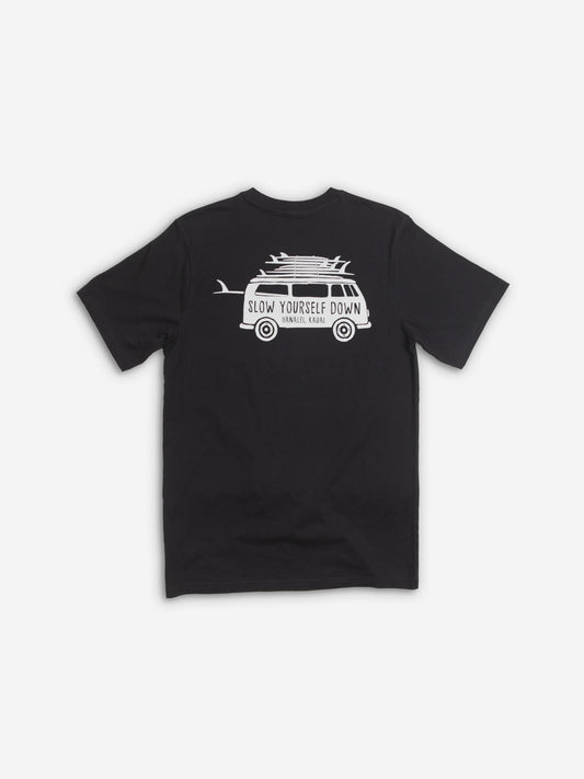 Surf Van Tee | Organic Cotton | Slow Yourself Down - Mens Shirts