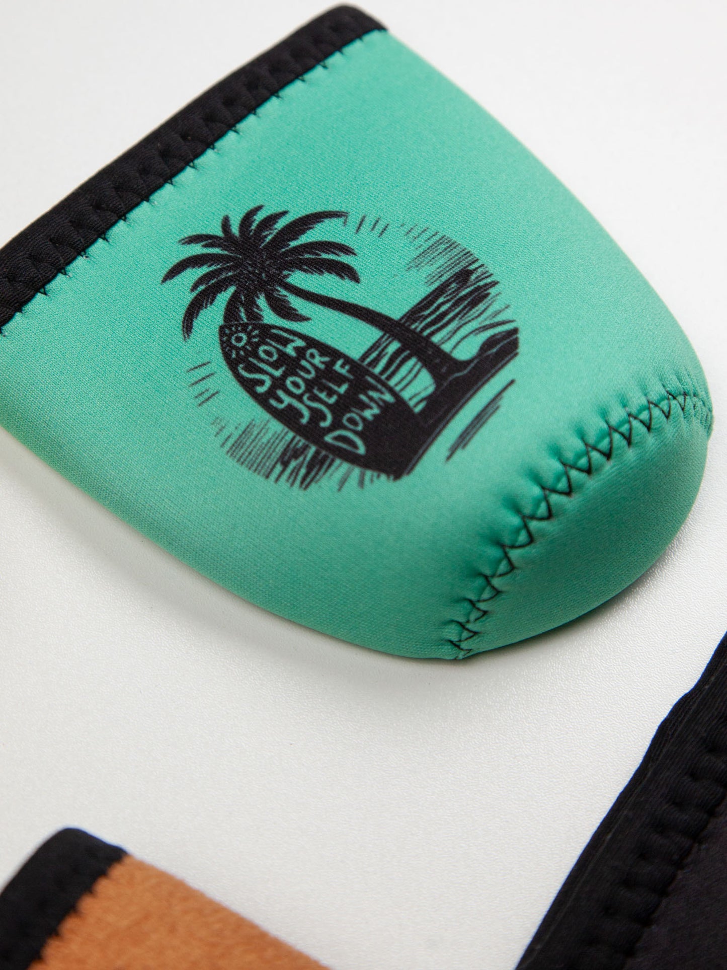 Surfboard Palm Coozie | Slow Yourself Down - Coozie