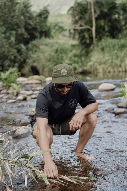 Taro Patch Hemp Bucket Hat | Slow Yourself Down - Hats