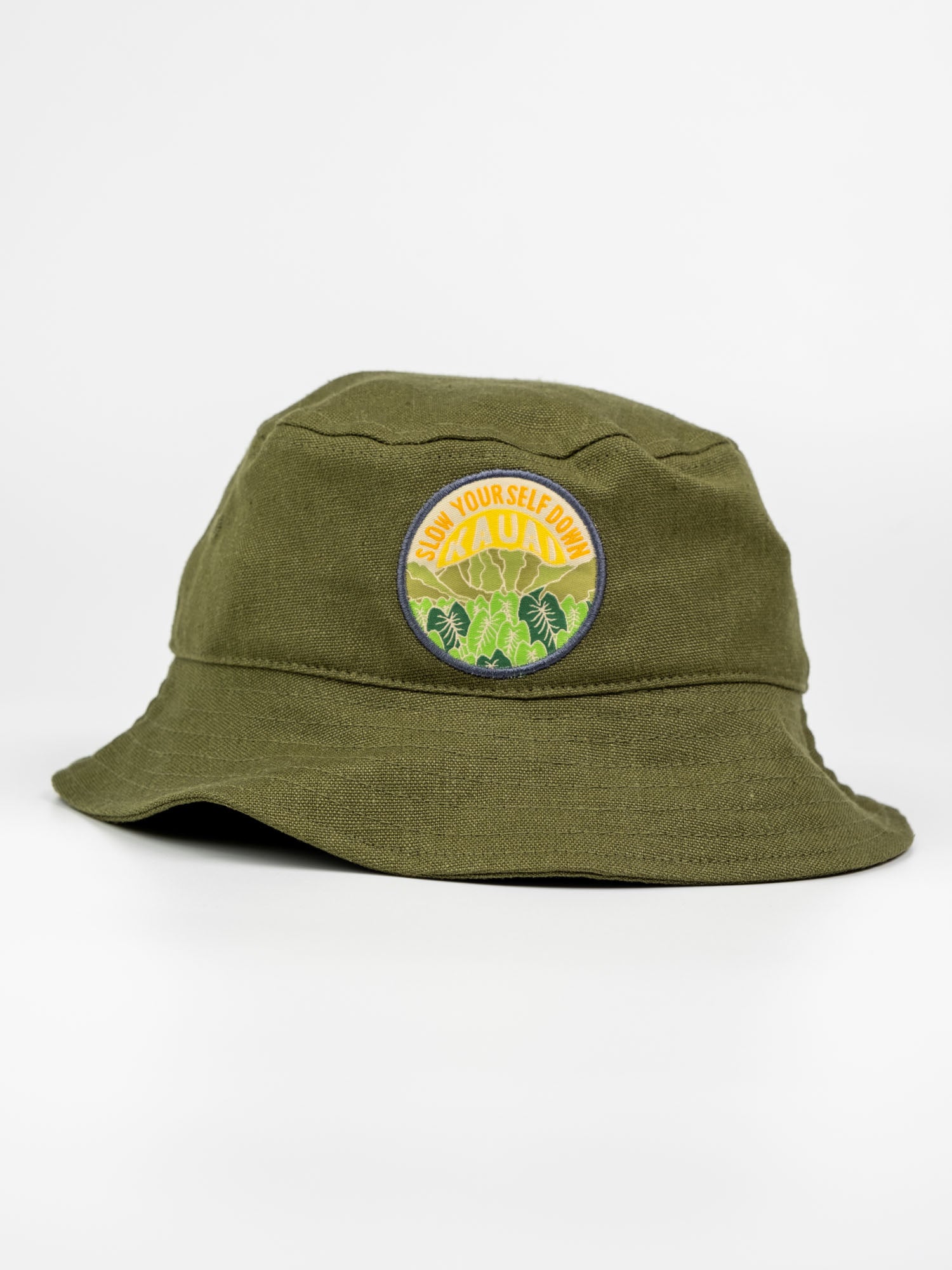 Taro Patch Hemp Bucket Hat | Slow Yourself Down - Hats