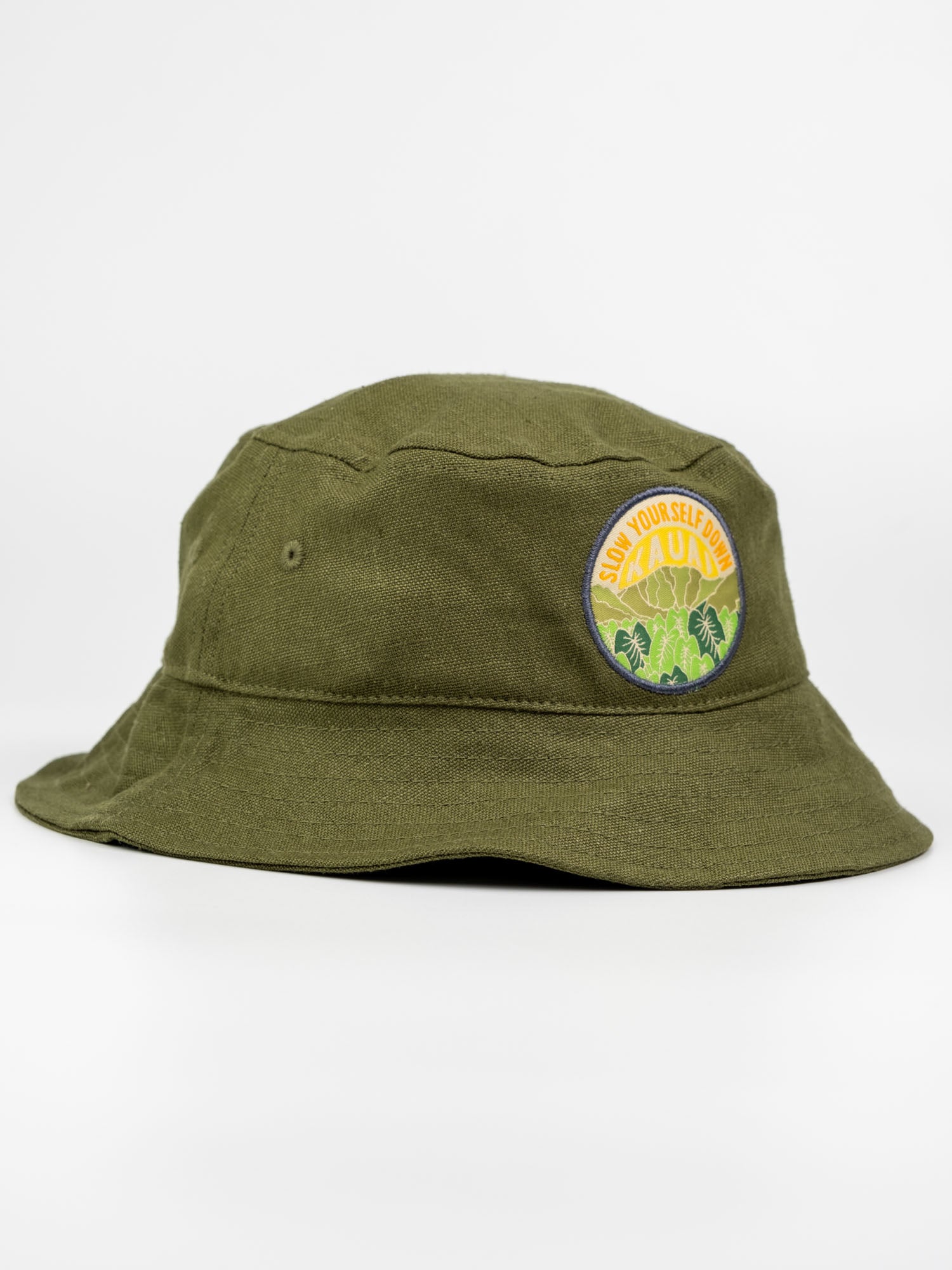 Taro Patch Hemp Bucket Hat | Slow Yourself Down - Hats