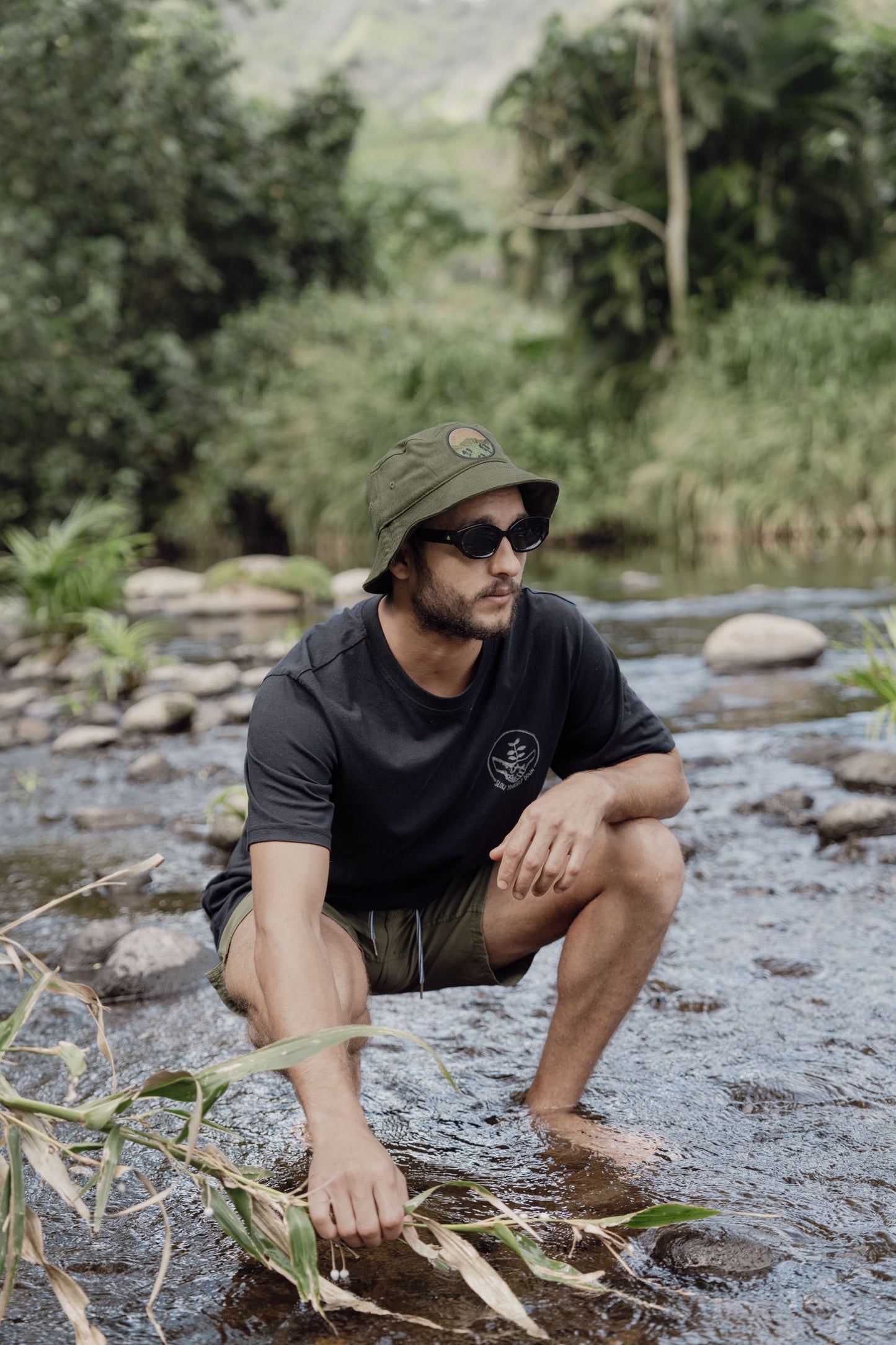 Taro Patch Hemp Bucket Hat | Slow Yourself Down - Hats