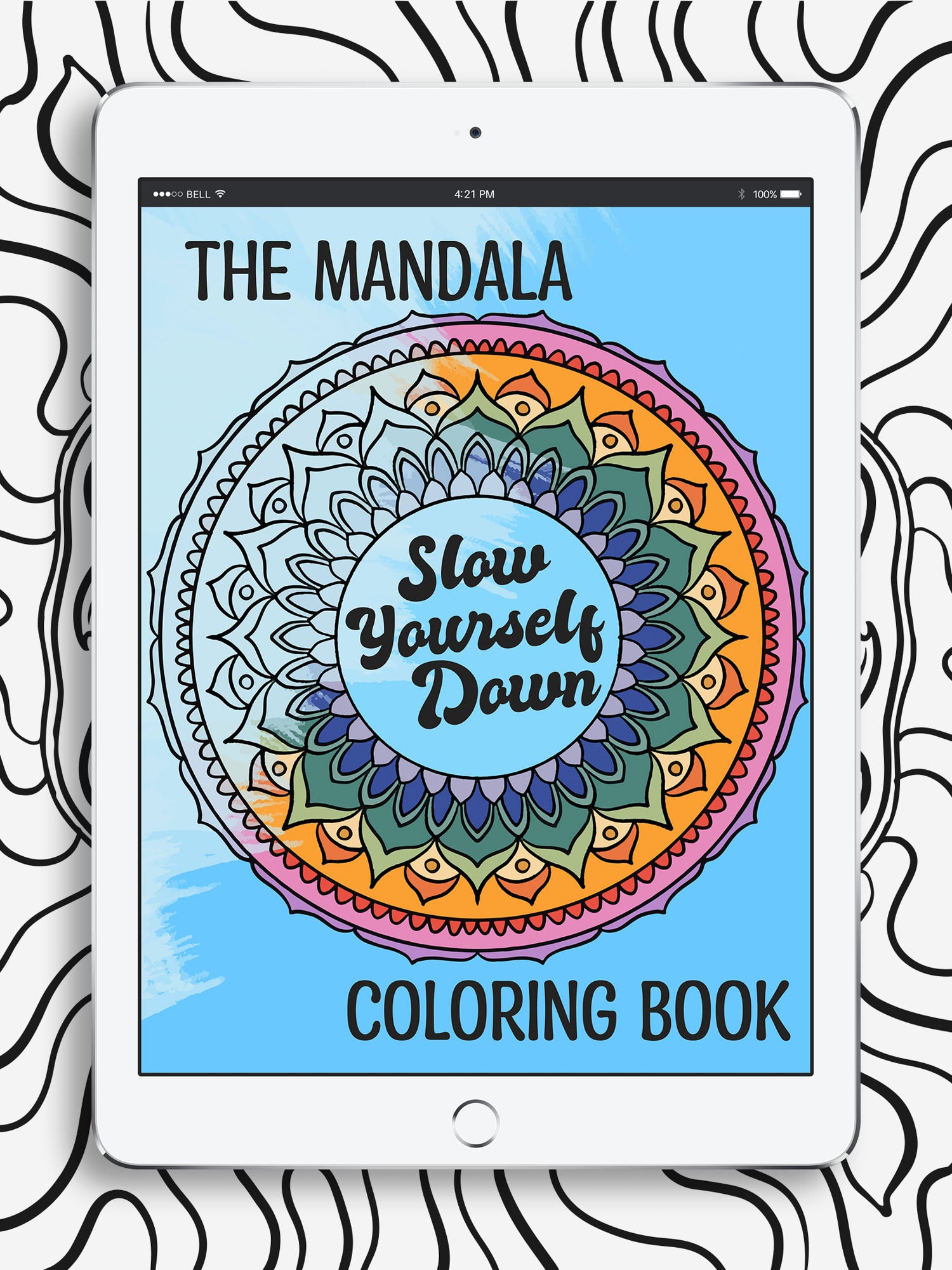 The Mandala Coloring Book | Slow Yourself Down - 