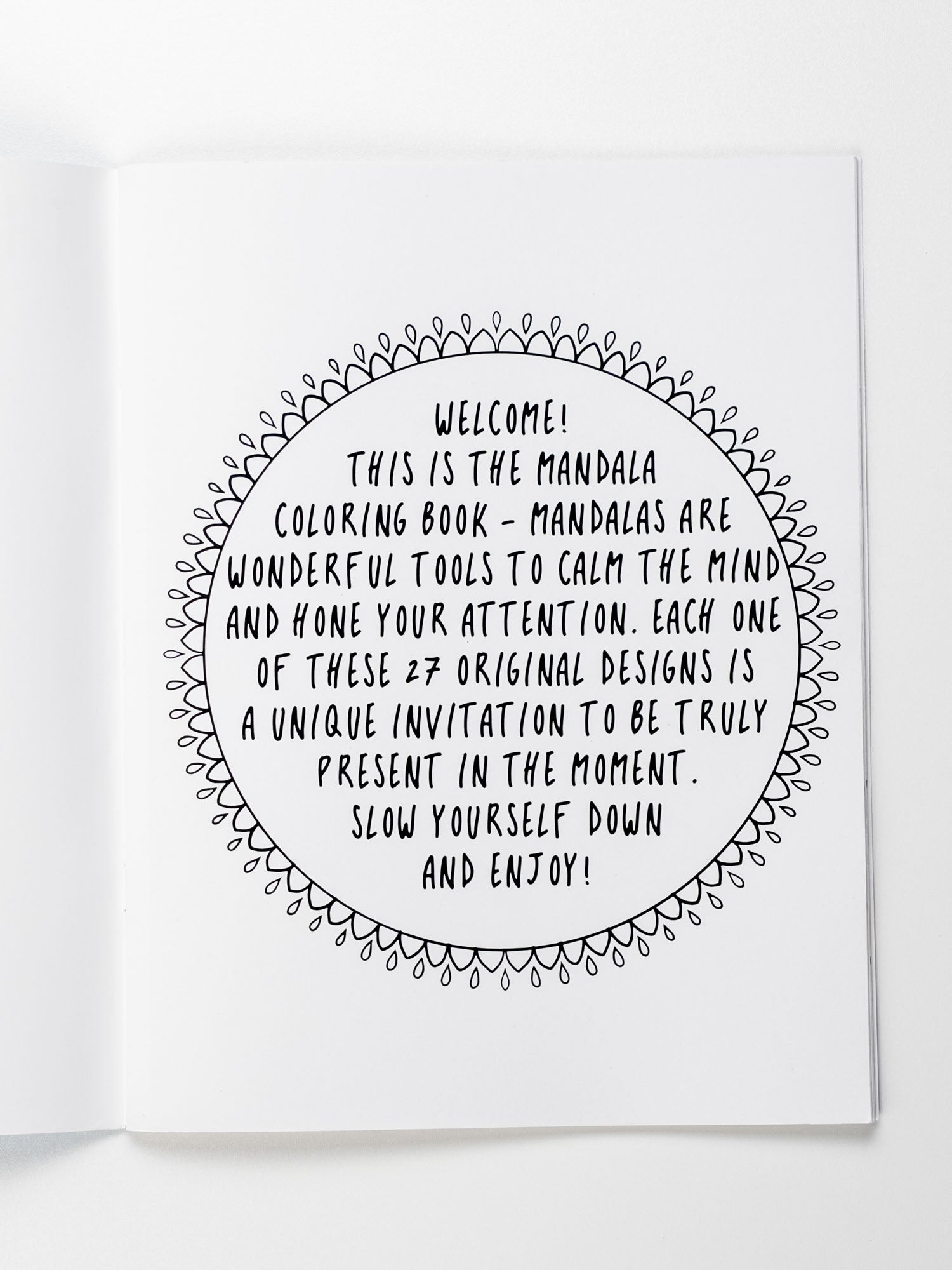 The Mandala Coloring Book | Slow Yourself Down - 