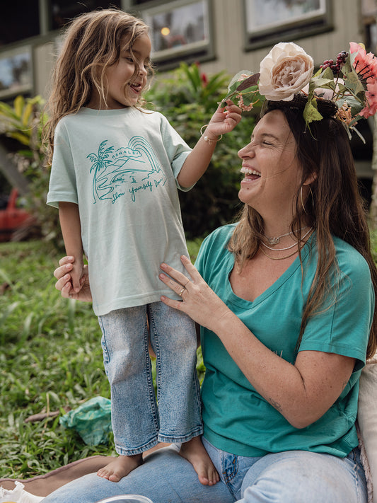 Toddler Beach Scene Tee - Slow Yourself Down