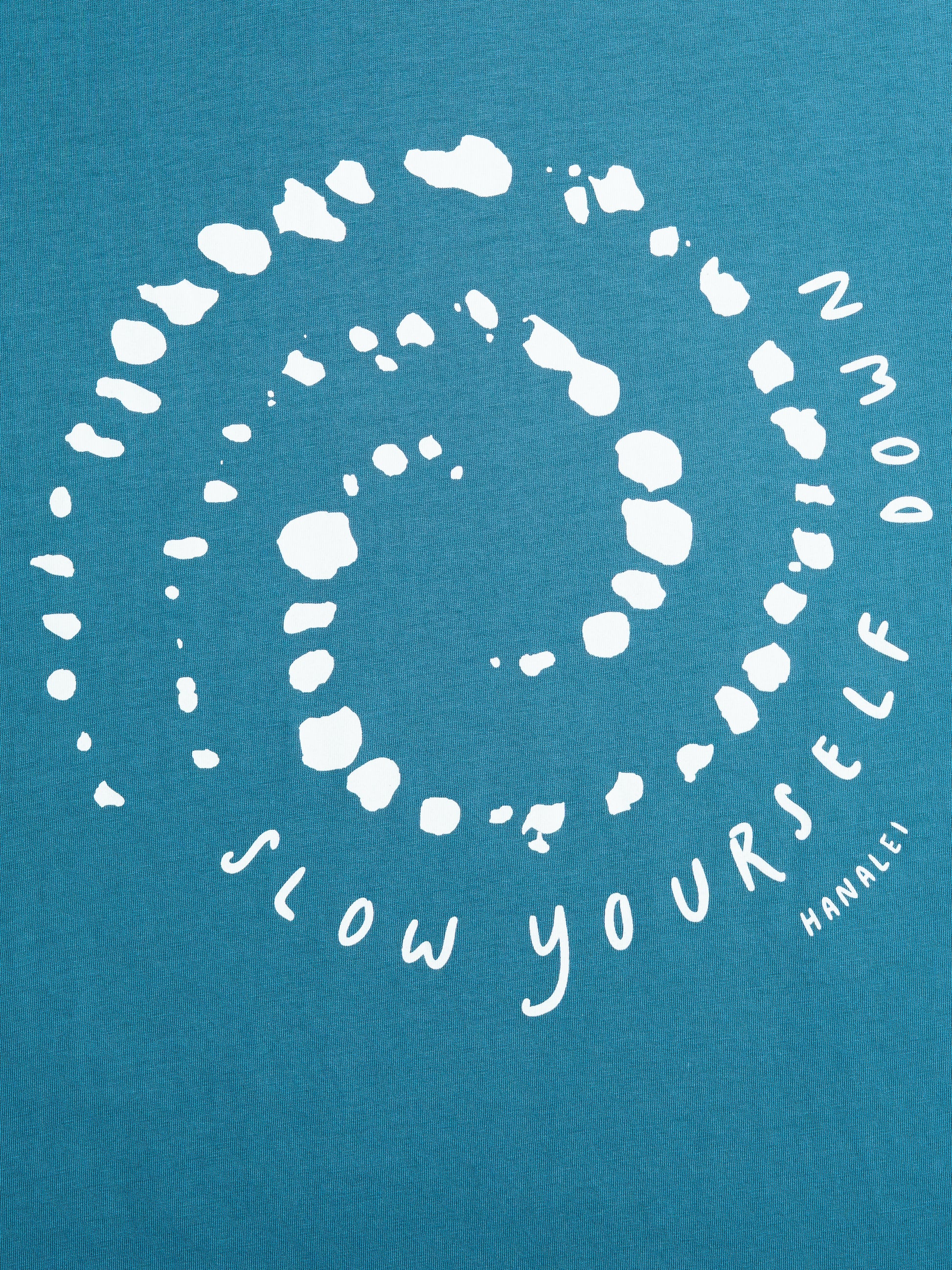 Whale Bubble Oversized Tee | Organic Cotton | Slow Yourself Down - Womens Shirts