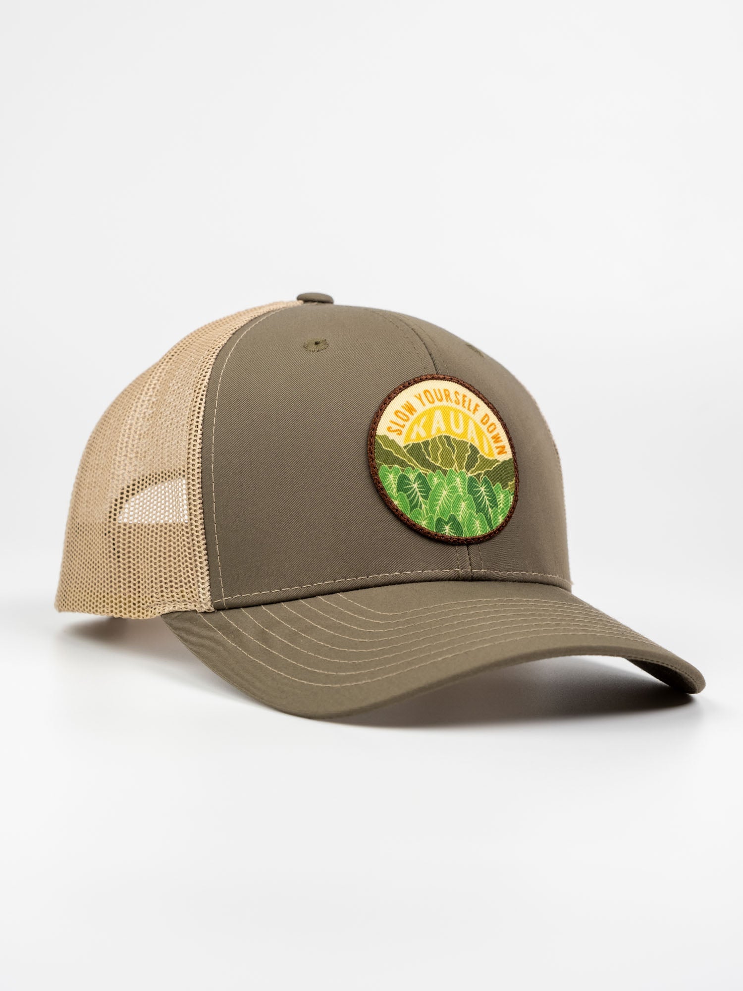 Recycled Taro Trucker Hat | Slow Yourself Down - Hats