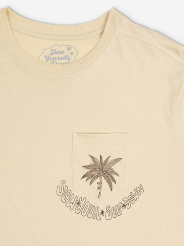 Island Life L/S Tee Mens Shirts - Slow Yourself Down