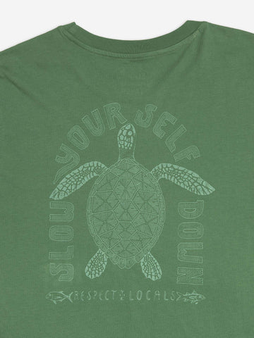 Respect The Locals Tee Mens Shirts - Slow Yourself Down