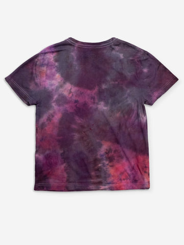 Kids Outline Circle Tie Dye Tee | Organic Cotton | Slow Yourself Down - Kids Shirts