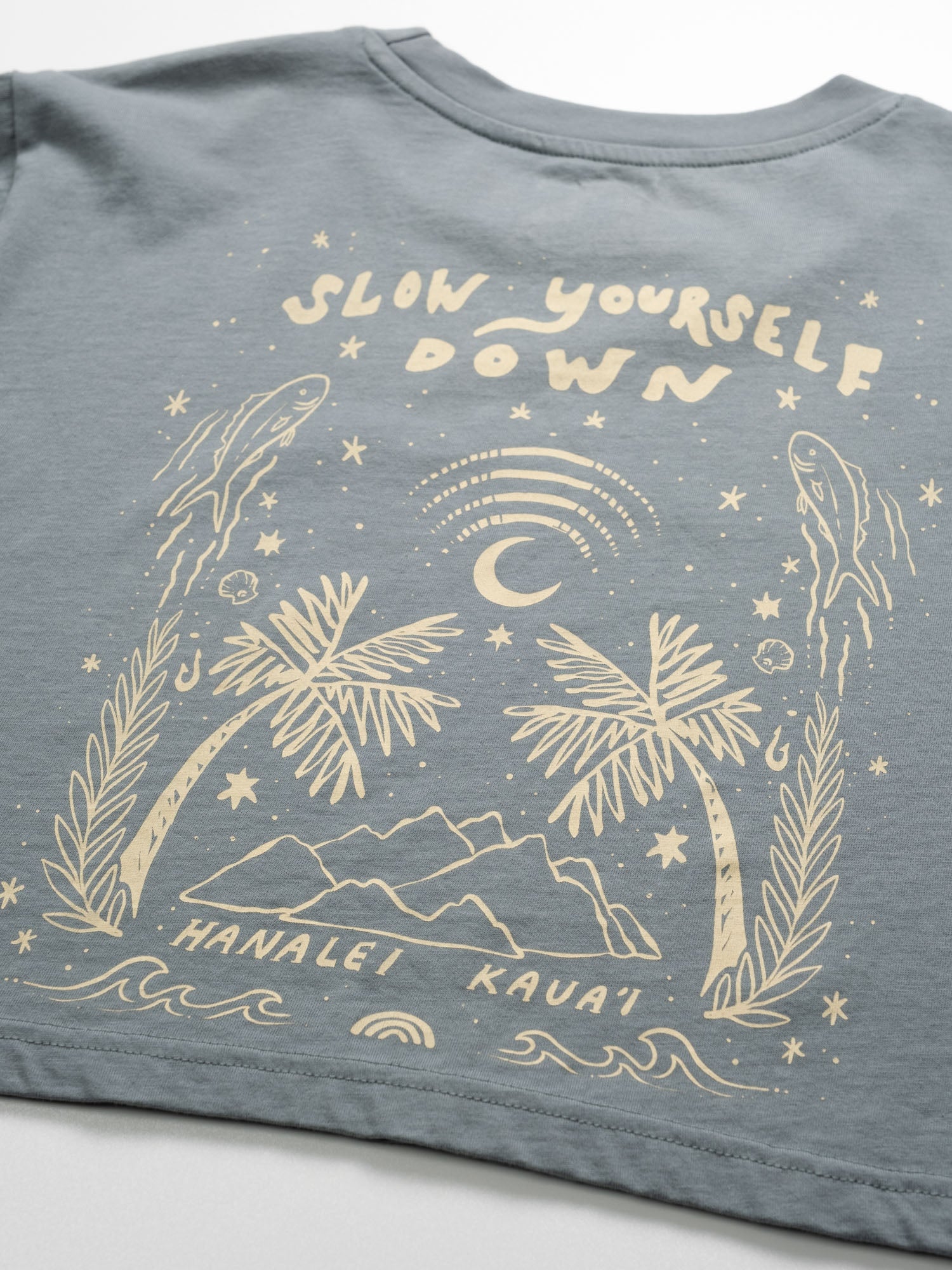 Starry Night Crop Tee