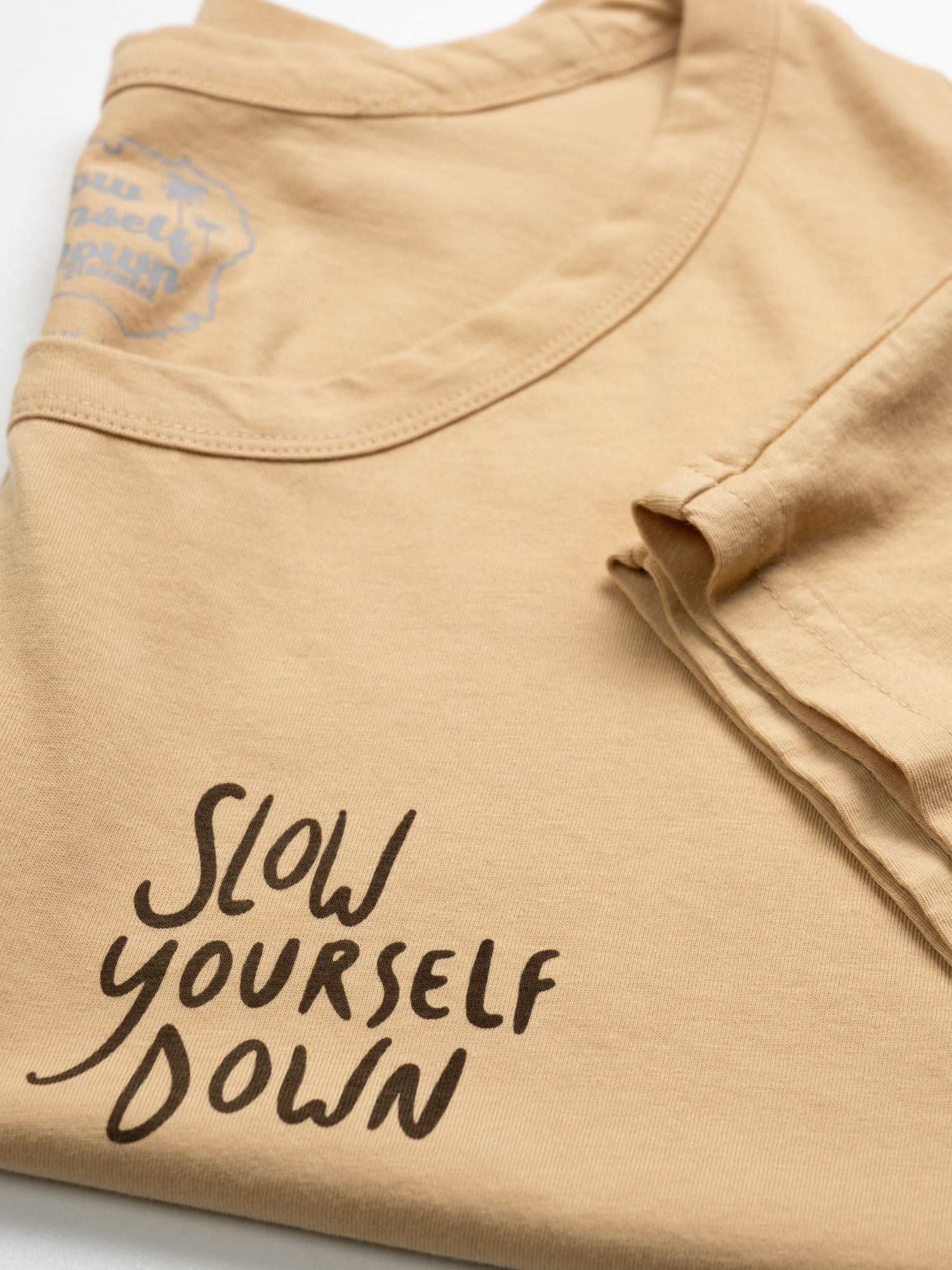 Feel the Energy Scoop Neck | Organic Cotton | Slow Yourself Down - Womens Shirts