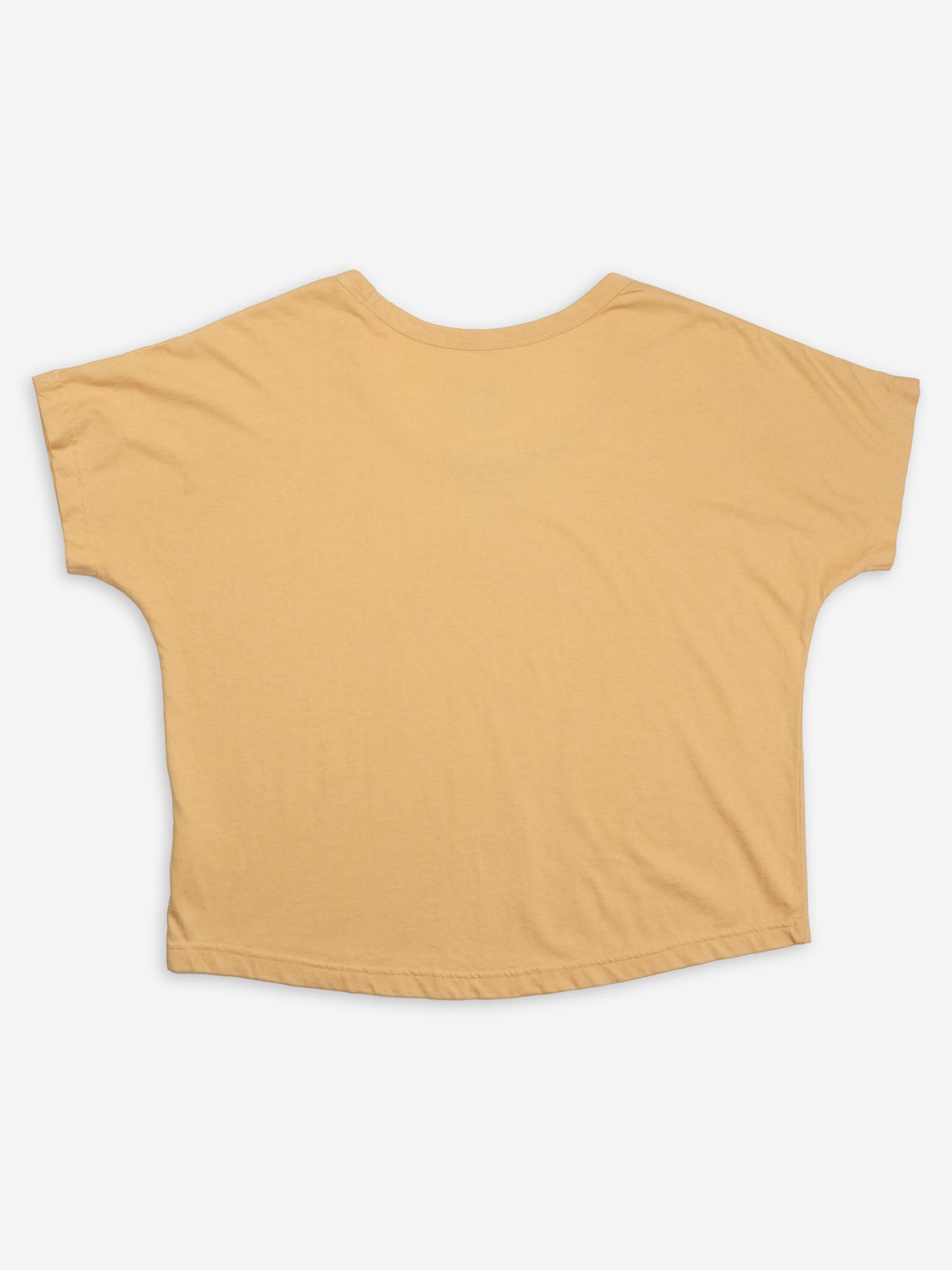 Retro Stamp Scoop Neck