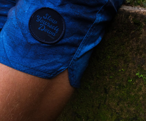 Mauka & Makai Trunks | Organic Cotton | Slow Yourself Down - Mens Trunks